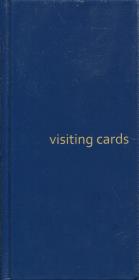 Opakowanie Wizytownik 96 PVC granatowy