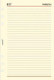 Opakowanie Wkład do organizera MEM/A5/Pamiętaj ANTRA