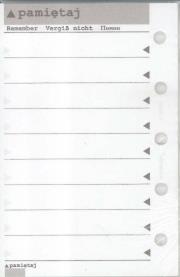 Opakowanie Wkład do organizera MEM/M Pamiętaj ANTRA