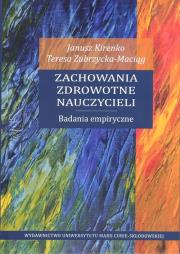 Okładka książki Zachowania zdrowotne nauczycieli. Badania empiryczne