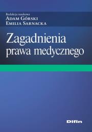 Okładka książki Zagadnienia prawa medycznego