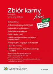 Okładka książki Zbiór karny 2018 PLUS