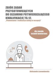 Okładka książki Zbiór zadań przyg. do egz. potwierdzającego TG.12.