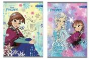Opakowanie Zeszyt A5 w kratkę 32 kartki Kraina Lodu 10 sztuk mix