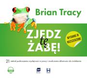 Zjedz tę żabę. Autor: Brian Tracy. Dadada.pl Okładka książki Zjedz tę żabę