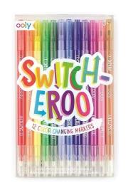 Opakowanie Zmieniające kolor flamastry Switch-Eroo 12 sztuk