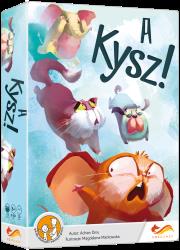 A kysz!. Autor: Adrian Dinu. Dadada.pl Okładka książki A kysz!