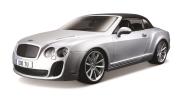 Opakowanie Bentley Continental srebrny 1:18 BBURAGO