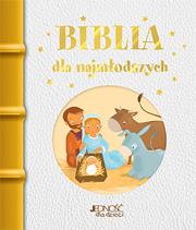 Biblia dla najmłodszych. Autor: Karine-Marie Amiot; ilustracje: Madeleine Brunelet. Dadada.pl Okładka książki Biblia dla najmłodszych