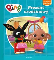 Bing. Ilustrowana czytanka. Prezent urodzinowy. Autor: Ted Dewan. Dadada.pl Okładka książki Bing. Ilustrowana czytanka. Prezent urodzinowy