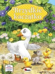 Brzydkie kaczątko. Bajki czytajki 4. Autor: Hans Christian Andersen. Dadada.pl Okładka książki Brzydkie kaczątko. Bajki czytajki 4
