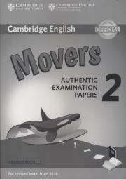 Opakowanie Cambridge English Movers 2 Answer booklet