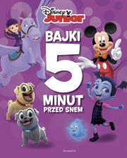 Disney Junior. Bajki 5 minut przed snem. Autor: Opracowanie zbiorowe. Dadada.pl Okładka książki Disney Junior. Bajki 5 minut przed snem