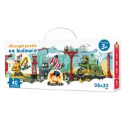Opakowanie Dłuuugie puzzle Na budowie