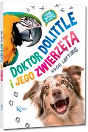Doktor Dolittle i jego zwierzęta. Autor: Hugh Loftinga. Dadada.pl Okładka książki Doktor Dolittle i jego zwierzęta