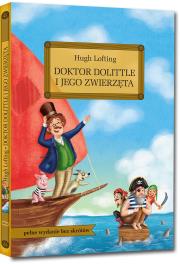 Doktor Dolittle i jego zwierzęta. Autor: Hugh Loftinga. Dadada.pl Okładka książki Doktor Dolittle i jego zwierzęta
