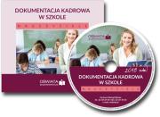 Okładka książki Dokumentacja kadrowa w szkole. Nauczyciele CD
