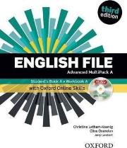 Okładka książki English File 3E Advanced Multipack A+online skills
