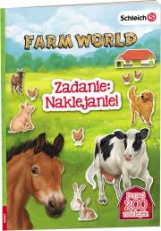 Okładka książki Farm World  Zadanie Naklejanie