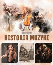 Historia muzyki. Autor: Oskar Łapeta. Dadada.pl Okładka książki Historia muzyki