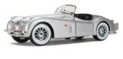 Opakowanie Jaguar XK 120 Roadster Srebrny 1:24 BBURAGO