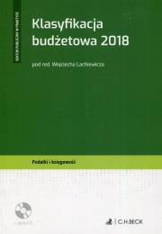 Okładka książki Klasyfikacja budżetowa 2018 + CD