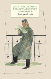 Korespondencja Czapscy. Autor: Czapska Maria, Czapski Józef, Herbert Zbigniew. Dadada.pl Okładka książki Korespondencja Czapscy