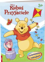 Okładka książki Kubuś i Przyjaciele Kolorowanka z naklejkami