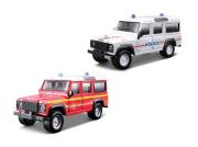 Opakowanie Land Rover Defender 110 Straż Policja 1:50 BBURAGO