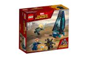 Okładka książki Lego Marvel. Super Heroes Atak statku Outriderów 76101