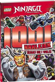 Okładka książki Lego Ninjago 1001 naklejek Ścigaj się i walcz!