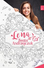 Lena z 7a. Autor: Beata Andrzejczuk. Dadada.pl Okładka książki Lena z 7a