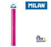Opakowanie Linijka MILAN 30 cm różowa na blistrze