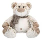 Opakowanie Miś Simone w szaliczku 17 cm