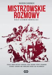 Mistrzowskie rozmowy. Autor: Nikodem Chinowski. Dadada.pl Okładka książki Mistrzowskie rozmowy
