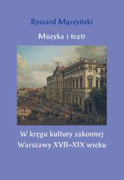 Okładka książki Muzyka i teatr