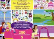 Opakowanie Naklejki wielokrotnego użytku Zamek księżniczki