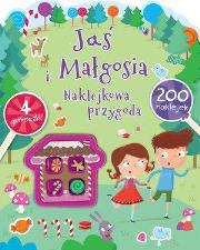 Okładka książki Naklejkowa przygoda. Jaś i Małgosia