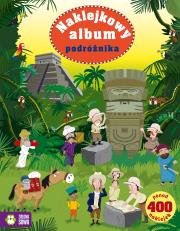 Naklejkowy album. Naklejowy album podróżnika. Autor: Watt Fiona. Dadada.pl Okładka książki Naklejkowy album. Naklejowy album podróżnika