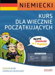 Okładka książki Niemiecki Kurs dla wiecznie początkujących