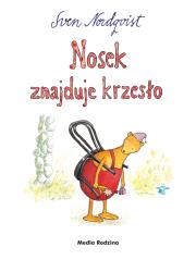 Okładka książki Nosek znajduje krzesło