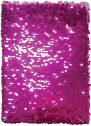 Opakowanie Notatnik cekinowy różowy