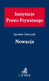 Nowacja. Autor: dr Jarosław Szewczyk. Dadada.pl Okładka książki Nowacja