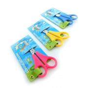 Opakowanie Nożyczki szkolne z linijką 13,5cm LAMBO