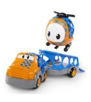 Opakowanie Oball Ciężarówka z przyczepą i helikopterem