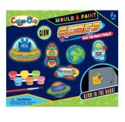 Opakowanie Odlewy Gipsowe z Magnesem Świecące Kosmos