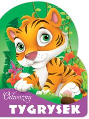Okładka książki Odważny TYGRYSEK. Wykrojnik