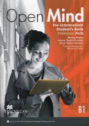 Open Mind B1 Pre-Intermediate Książka ucznia Pack Premium. Autor: Mickey Rogers, Joanne Taylore-Knowles, Taylore-Knowles Steve. Dadada.pl Okładka książki Open Mind B1 Pre-Intermediate Książka ucznia Pack Premium
