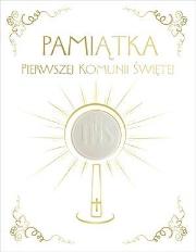 Okładka książki Pamiątka Pierwszej Komunii Świętej (Hostia)