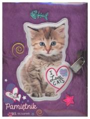 Opakowanie Pamiętnik z kłódką My Litlle Friend 6 kotek